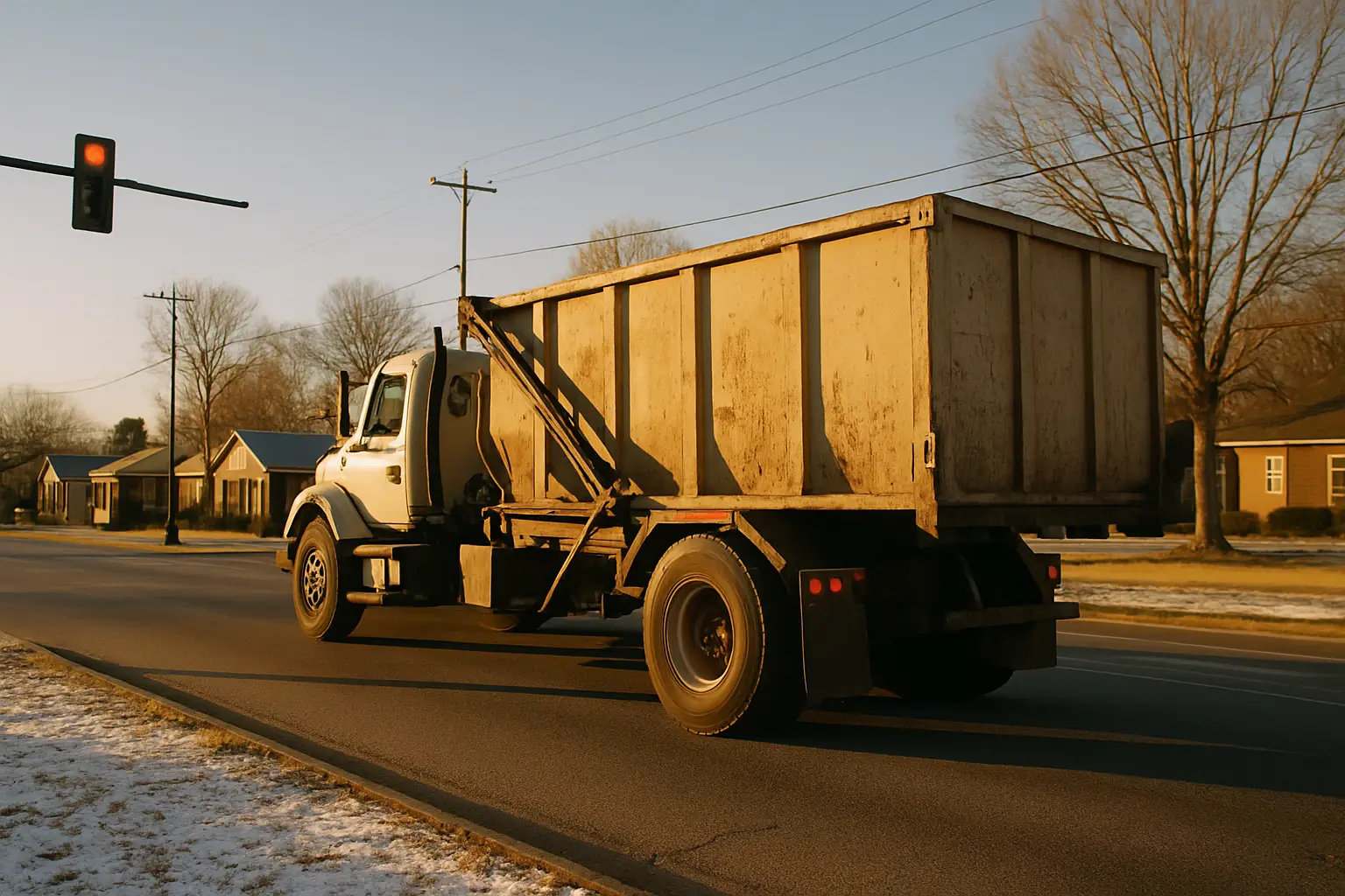 Dumpster Rental service across Tuscaloosa County